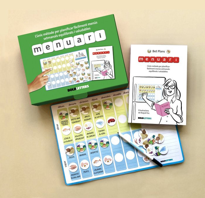 MENUARI, de BET PLANS | portada del libro