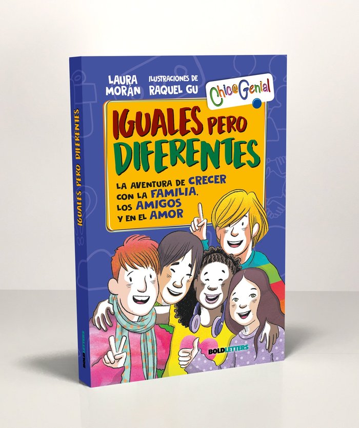 IGUALES PERO DIFERENTES, de MORAN FERNANDEZ, LAURA | portada del libro