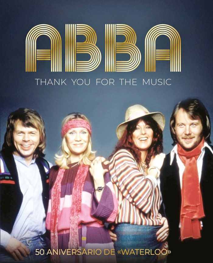 ABBA THANK YOU FOR THE MUSIC | portada del libro