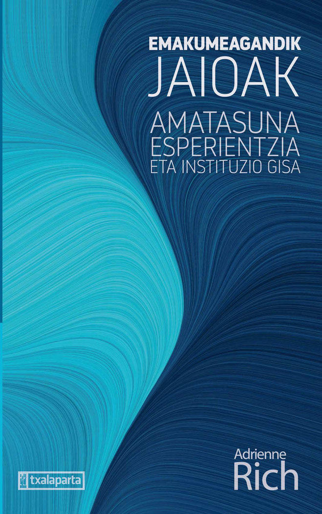 Emakumeagandik jaioak, de Rich, Adrienne | portada del libro