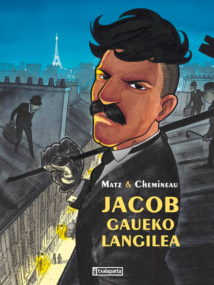 Jacob, gaueko langilea, de MATZ | portada del libro