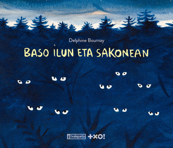 Baso ilun eta sakonean, de BOURNAY, DELPHINE | portada del libro