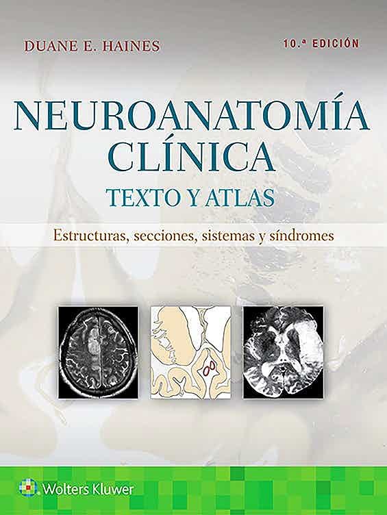 NEUROANATOMIA CLINICA 10ªED TEXTO Y ATLAS | portada del libro