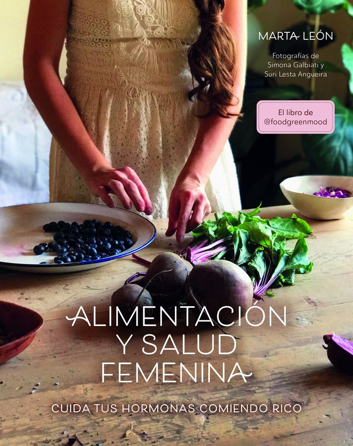 Alimentación y salud femenina, de León, Marta | portada del libro