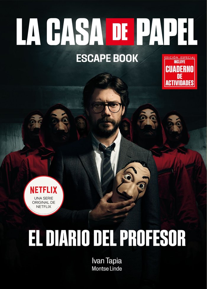 La casa de papel. Escape book EDICIÓN ESPECIAL, de Tapia, Ivan | portada del libro