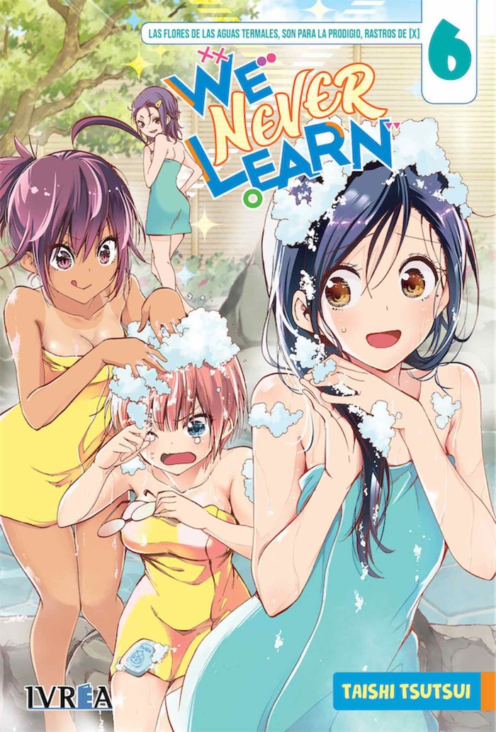 We Never Learn 6, de Taishi Tsutsui | portada del libro
