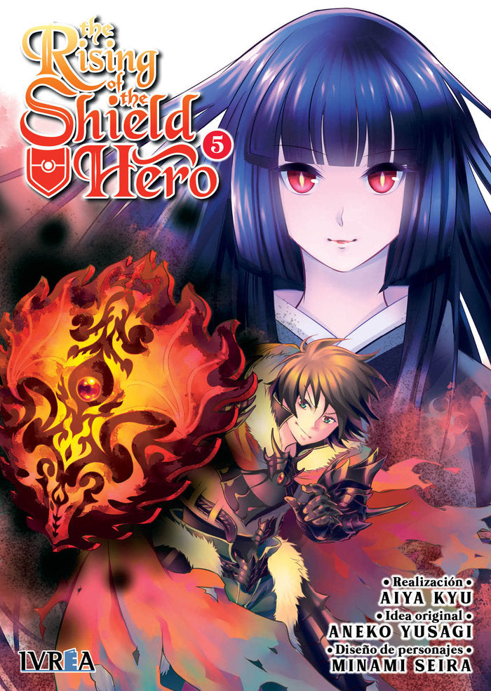 The Rising of the Shield Hero 5, de Aiya Kyu | portada del libro