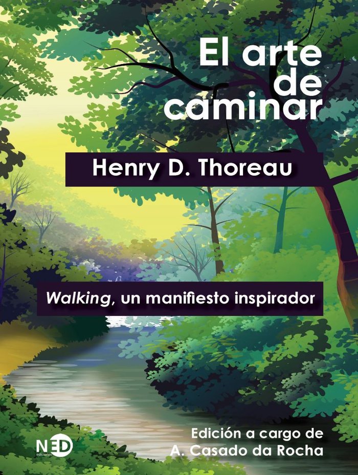 El arte de caminar, de Thoreau, Henry D. | portada del libro