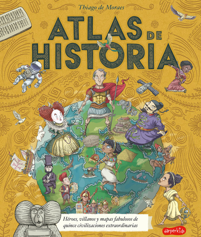 Atlas de historia, de De Moraes, Thiago | portada del libro