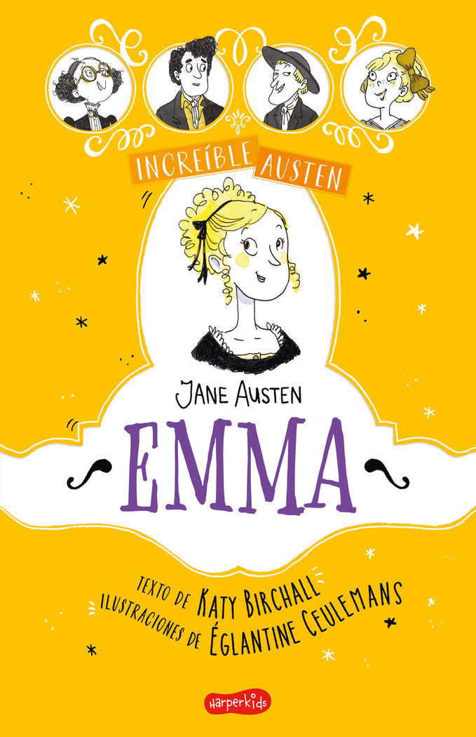 INCREIBLE AUSTEN EMMA, de BIRCHALL, KATY | portada del libro