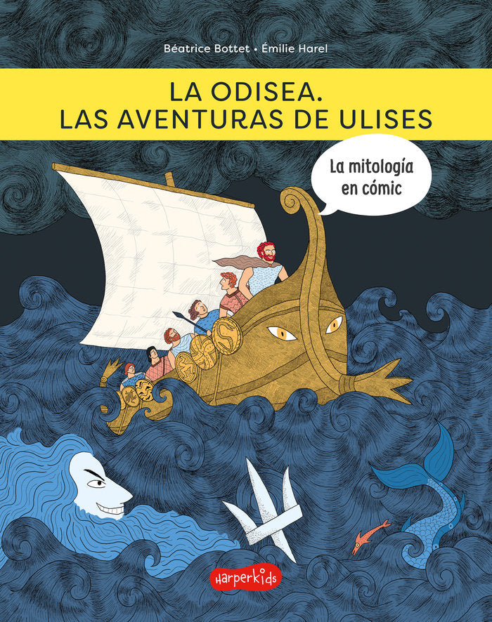 LA ODISEA LAS AVENTURAS DE ULISES, de BOTTET, BEATRICE | portada del libro