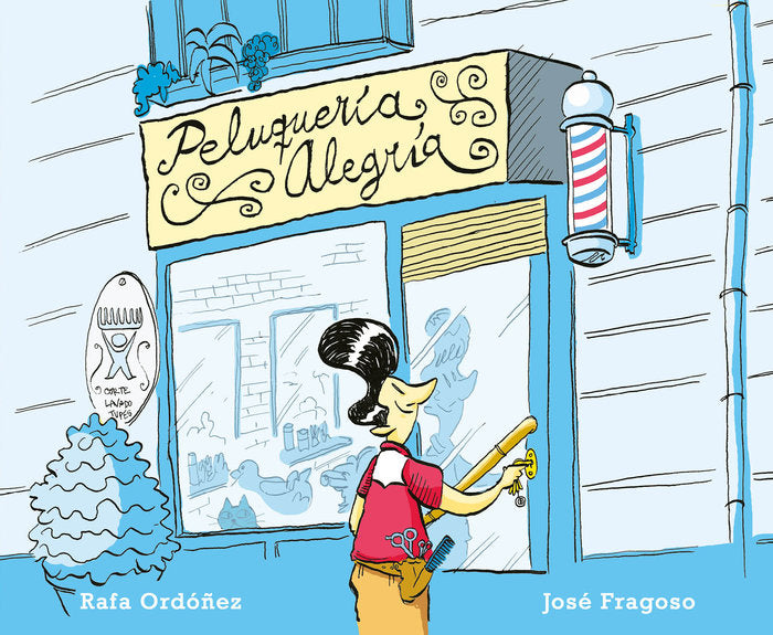Peluquería Alegría, de Ordóñez Cuadrado, Rafael | portada del libro