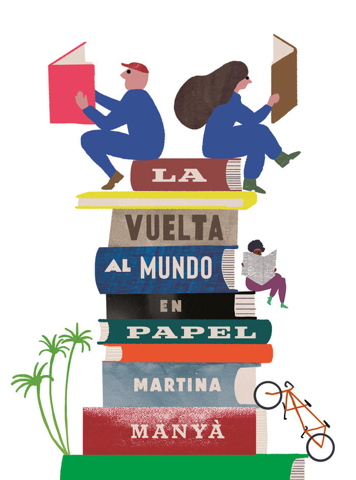 LA VUELTA AL MUNDO EN PAPEL, de MANYA, MATINA | portada del libro
