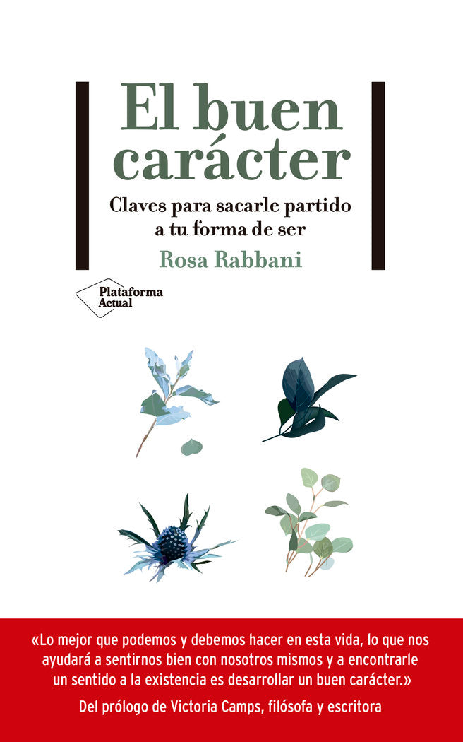 El buen carácter, de Rabbani, Rosa | portada del libro