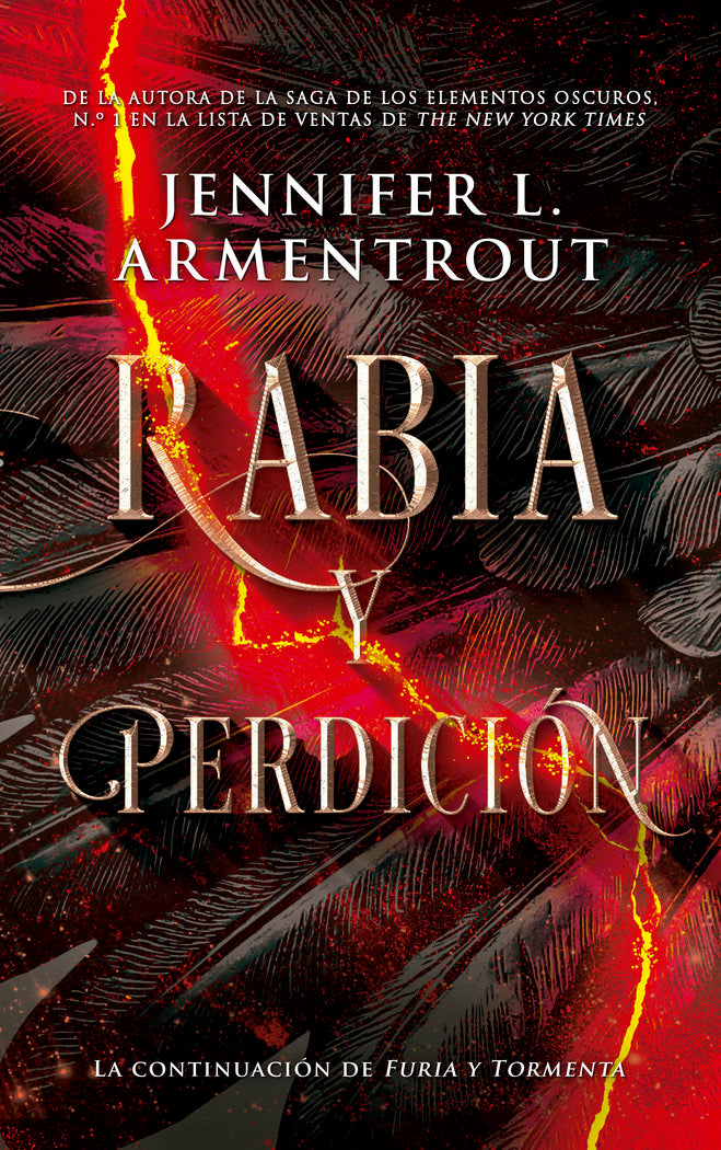 Rabia y perdición, de Armentrout, Jennifer | portada del libro