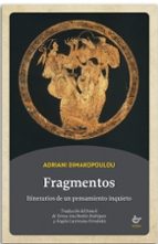 FRAGMENTOS, de ADRIANI DIMAKOPOULOU | portada del libro