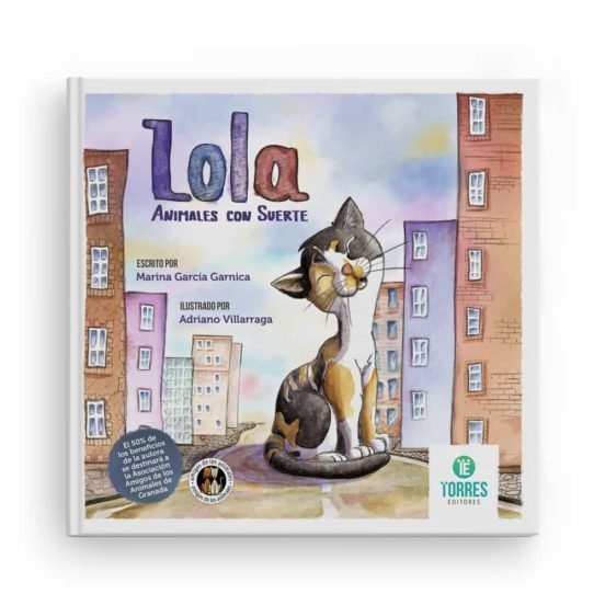 LOLA ANIMALES CON SUERTE | portada del libro