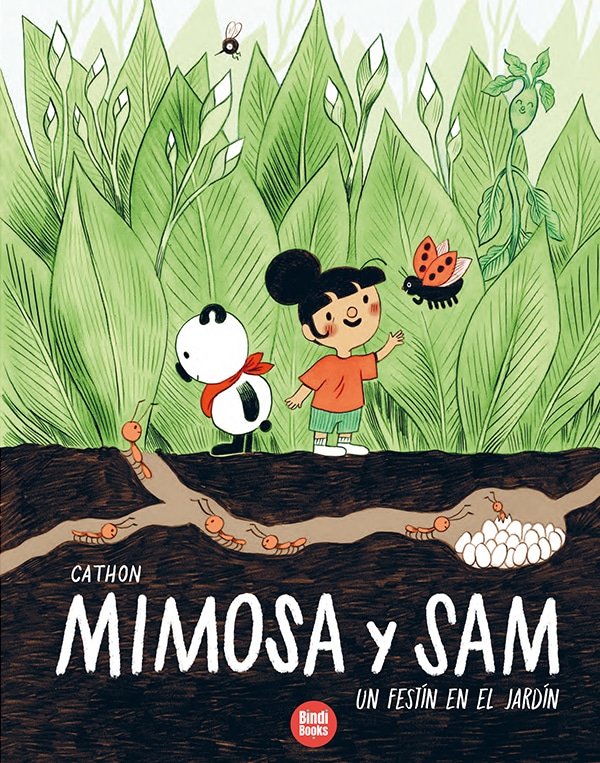 UN FESTIN EN EL JARDIN, de CATHON | portada del libro