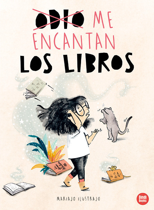 ME ENCANTA LOS LIBROS, de ILUSTRAJO, MARIAJO | portada del libro