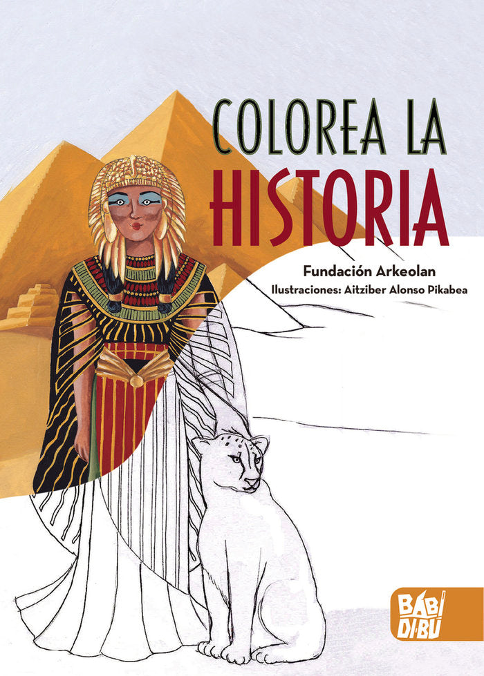 Colorea la historia, de Museo Oiasso | portada del libro