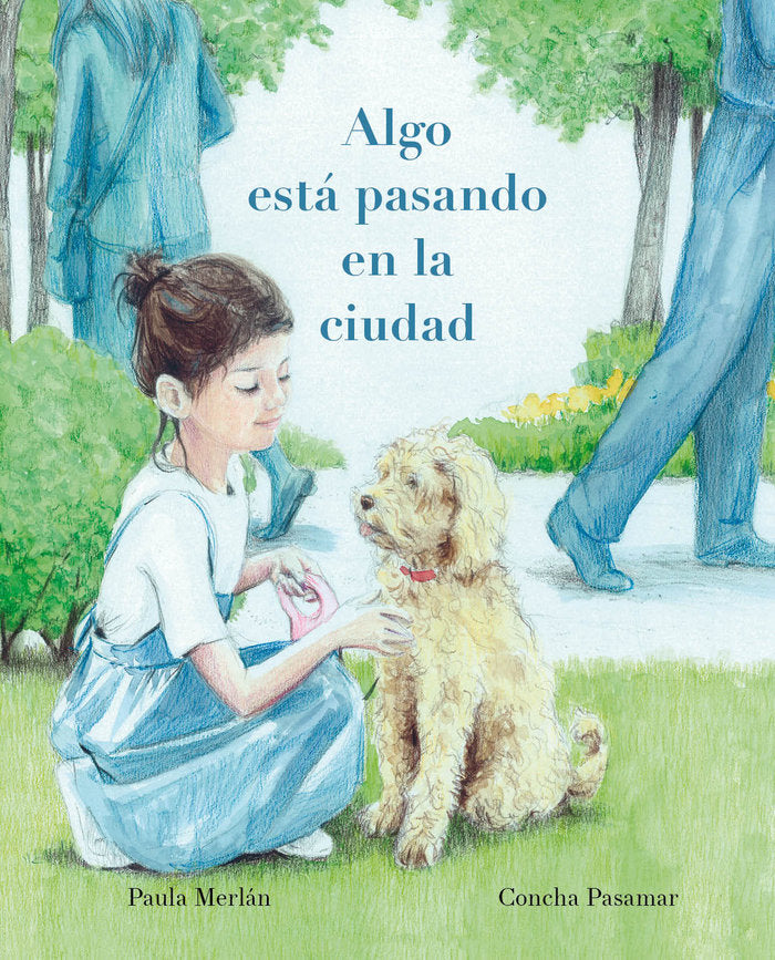 Algo esta pasando en la ciudad, de MERLAN, PAULA | portada del libro
