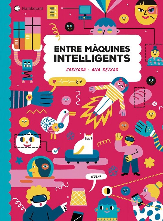 ENTRE MAQUINES INTEL·LIGENTS - CATALA, de COSICOSA | portada del libro