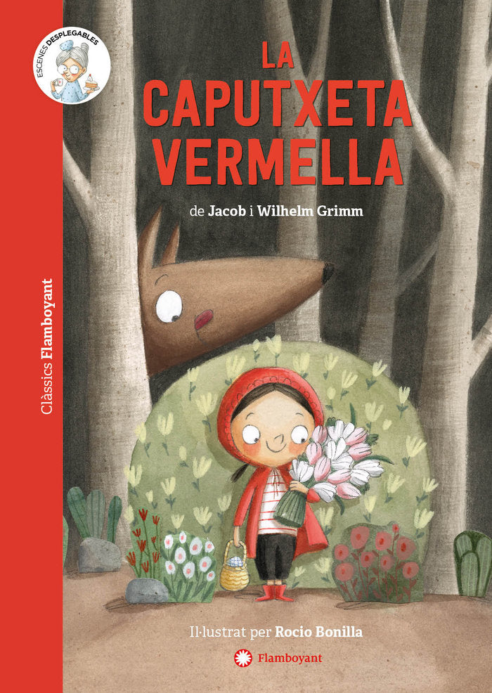 CAPUTXETA VERMELLA, LA, de JACOB I WILHELM GRIMM | portada del libro
