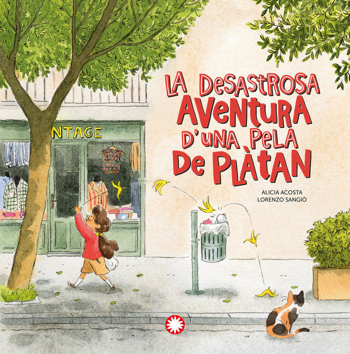 LA DESASTROSA AVENTURA DUNA PELA DE PLATAN, de ACOSTA, ALICIA | portada del libro