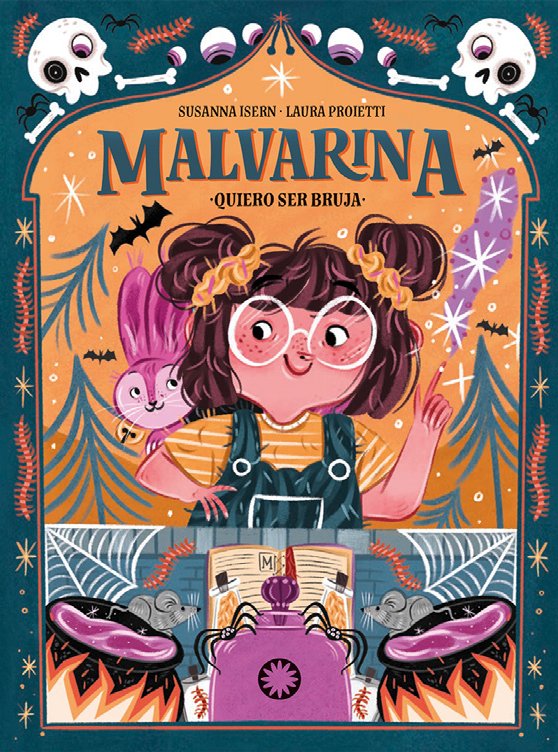 Malvarina. Quiero ser bruja, de SUSANNA ISERN | portada del libro