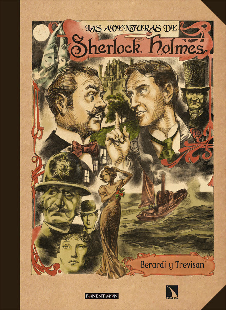 LAS AVENTURAS DE SHERLOCK HOLMES, de BERARDI,GIANCARLO | portada del libro