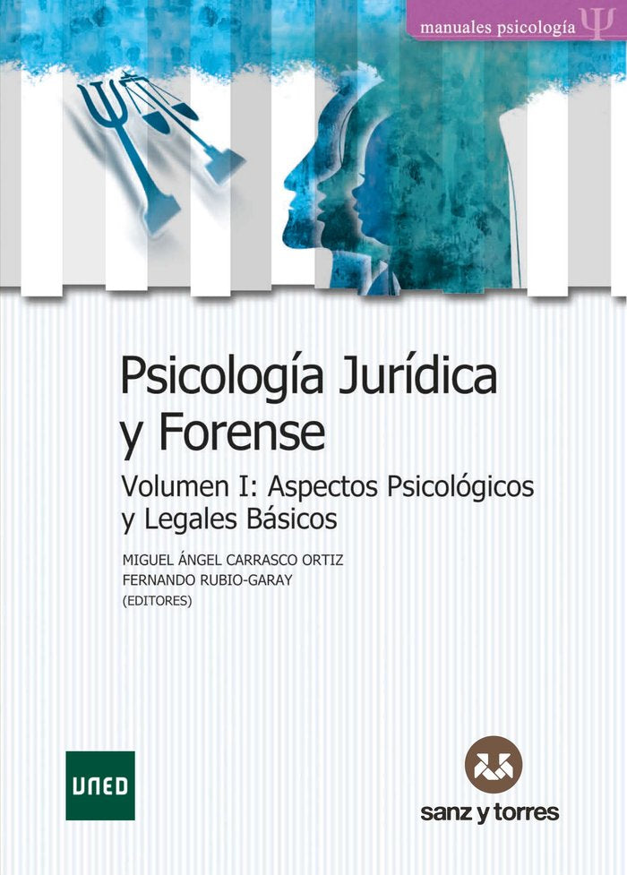 PSICOLOGIA JURIDICA Y FORENSE, de Carrasco Ortiz | portada del libro