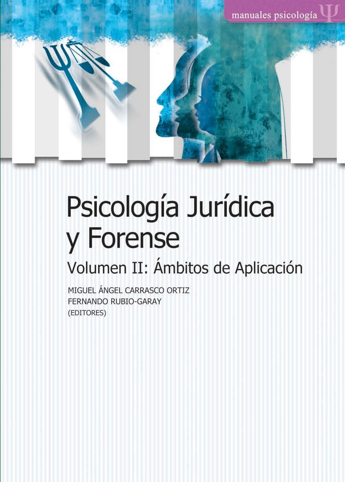 PSICOLOGIA JURIDICA Y FORENSE, de Carrasco Ortiz | portada del libro