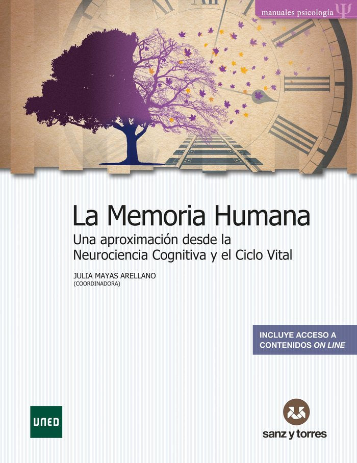 LA MEMORIA HUMANA UNA APROXIMACION DESDE LA NEUROCIENCIA COGNITIV, de MAYAS ARELLANO, JULIA | portada del libro