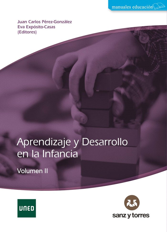 Aprendizaje y desarrollo en la infancia, de JUAN CARLOS PEREZ GONZALEZ | portada del libro