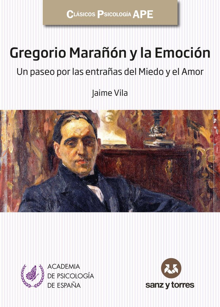 GREGORIO MARAÑON Y LA EMOCION, de VILA CASTELLAR, JAIME | portada del libro