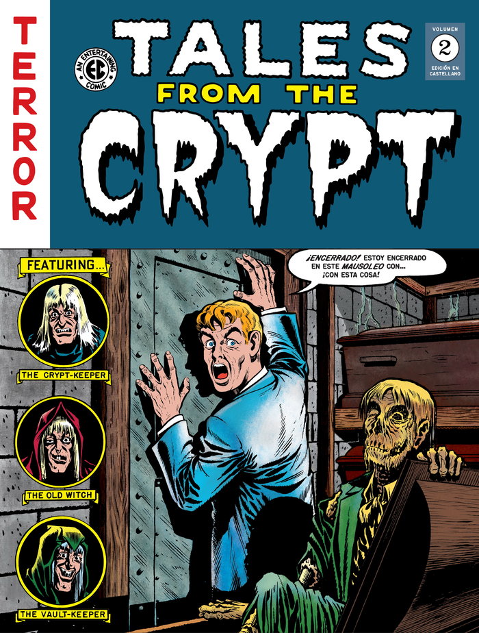 TALES FROM THE CRYPT VOLUMEN 2 EDICION EN CASTELLANO, de AL FELDSTEIN | portada del libro