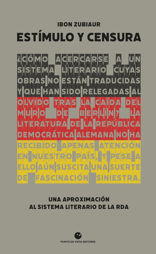 ESTIMULO Y CENSURA, de ZUBIAUR, IBON | portada del libro
