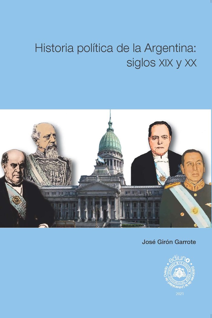 HISTORIA POLITICA DE LA ARGENTINA SIGLOS XIX Y XX, de JOSE GIRON | portada del libro