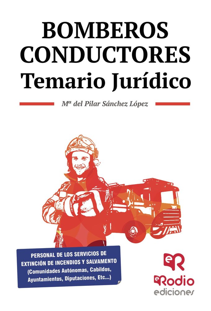 Bombero-Conductor. Temario Jurídico., de Varios autores | portada del libro