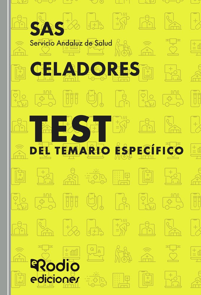 Celadores del SAS. Test del temario específico., de De Isla Soler, Jose Luis | portada del libro