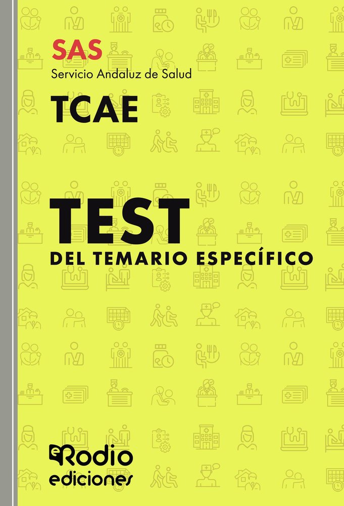 Auxiliares de Enfermería del SAS. Test del temario específico., de Varios autores | portada del libro