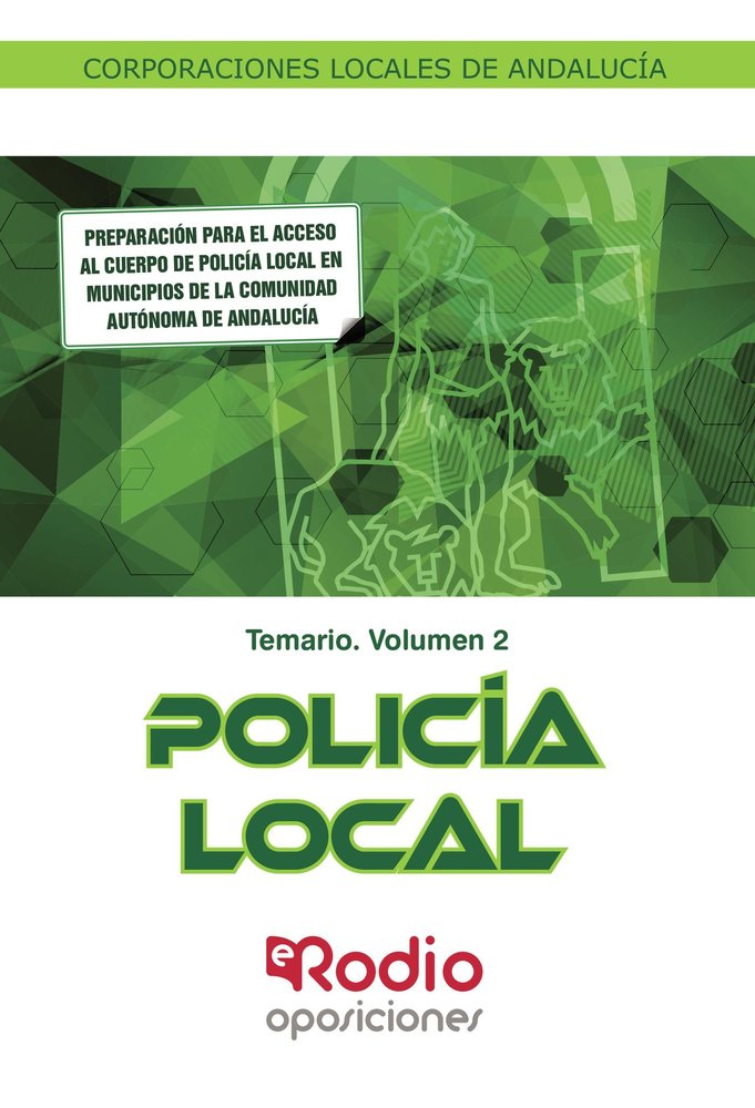Temario. Volumen 2. Policía Local. Corporaciones Locales de Andalucía., de Varios autores | portada del libro