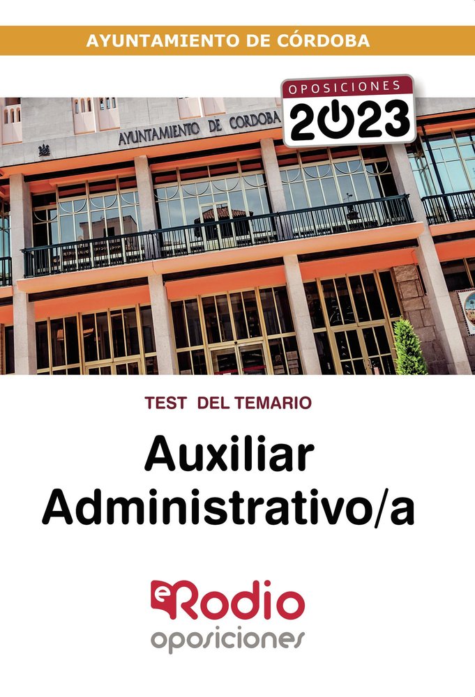 AUXILIAR ADMINISTRATIVO/A DEL AYUNTAMIENTO DE CORD, de EDICIONES RODIO RODIO | portada del libro