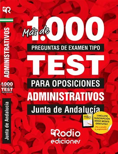 ADMINISTRATIVOS DE LA JUNTA DE ANDALUCIA (C1.1000), de ACADEMIA FORO | portada del libro