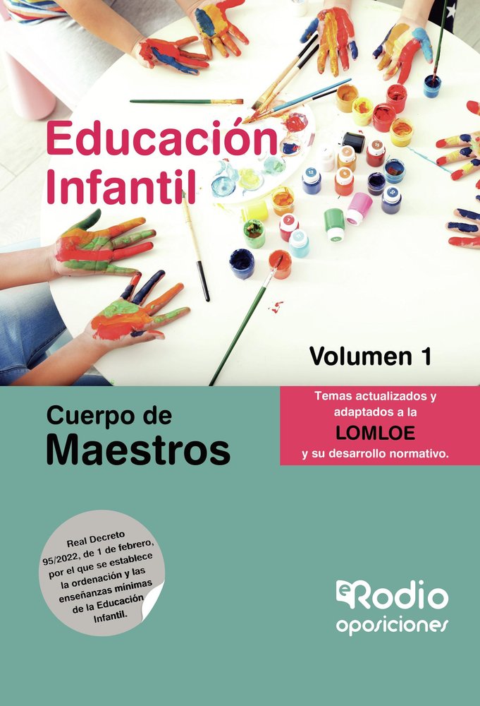 CUERPO DE MAESTROS. EDUCACION INFANTIL. VOLUMEN 1., de VARIOS AUTORES | portada del libro