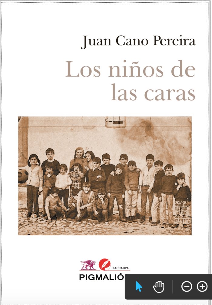 LOS NIÑOS DE LAS CARAS, de Cano Pereira, Juan | portada del libro
