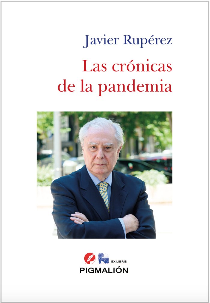LAS CRONICAS DE LA PANDEMIA, de Rupérez Rubio, Javier | portada del libro