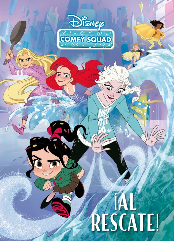 Comfy Squad. ¡Al rescate!, de Disney | portada del libro