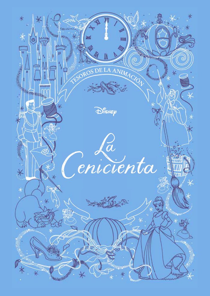 La Cenicienta. Tesoros de la animación, de Disney | portada del libro