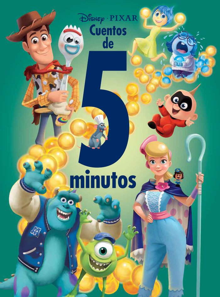 Pixar. Cuentos de 5 minutos, de Disney | portada del libro